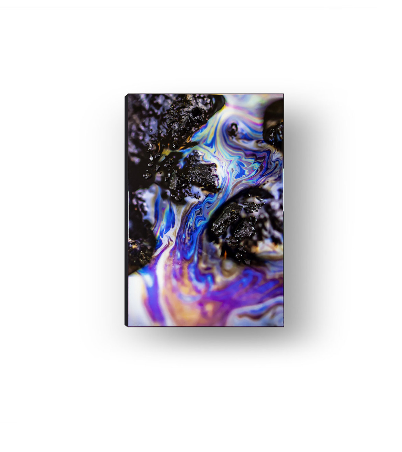 Interference IV, contemporary Mixed Media by artist Lucas Seaward from Edmonton, Alberta Artwork (24inch x 36inch)