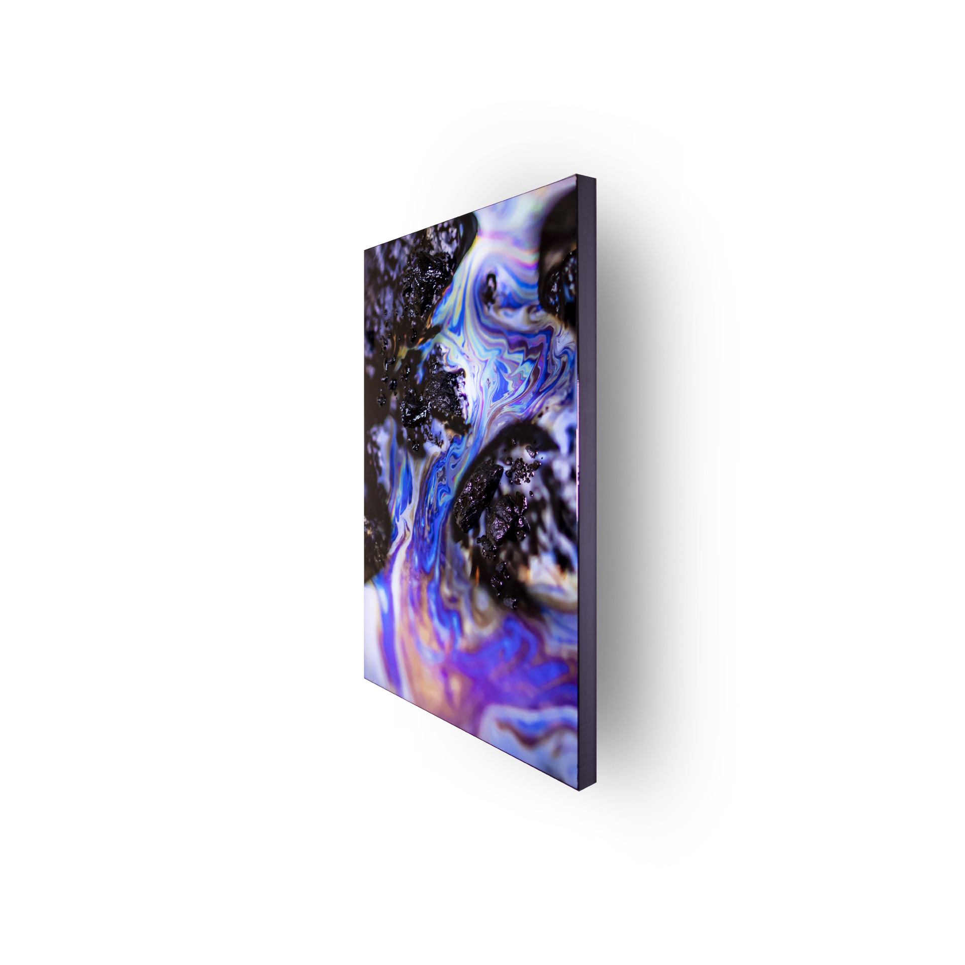 Interference IV, contemporary Mixed Media by artist Lucas Seaward from Edmonton, Alberta Artwork (24inch x 36inch)