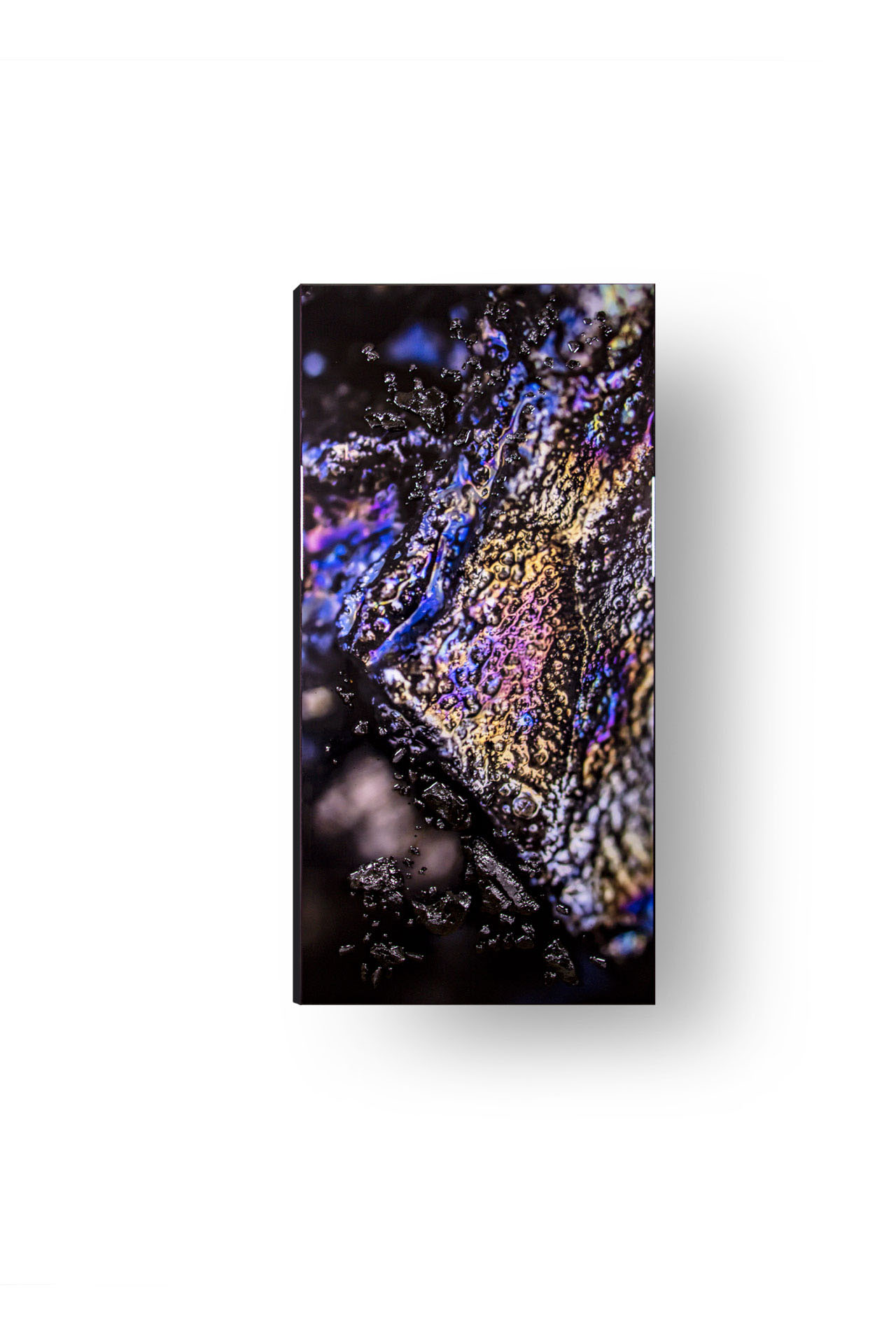 Interference V contemporary mixed media fine art by artist Lucas Seaward from Edmonton, Alberta (24inch x 48inch)