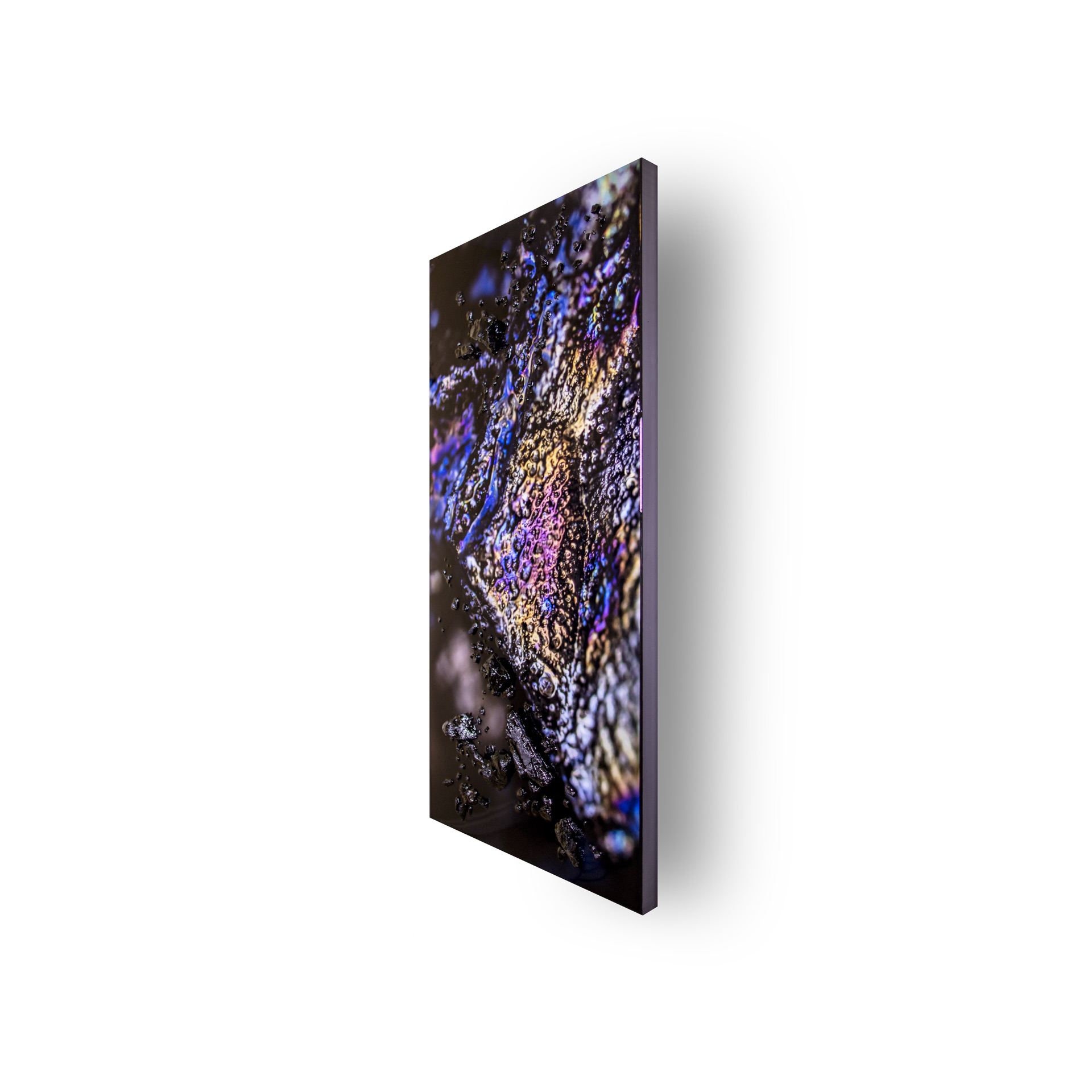 Interference V, contemporary Mixed Media by artist Lucas Seaward from Edmonton, Alberta Artwork (24inch x 48inch)