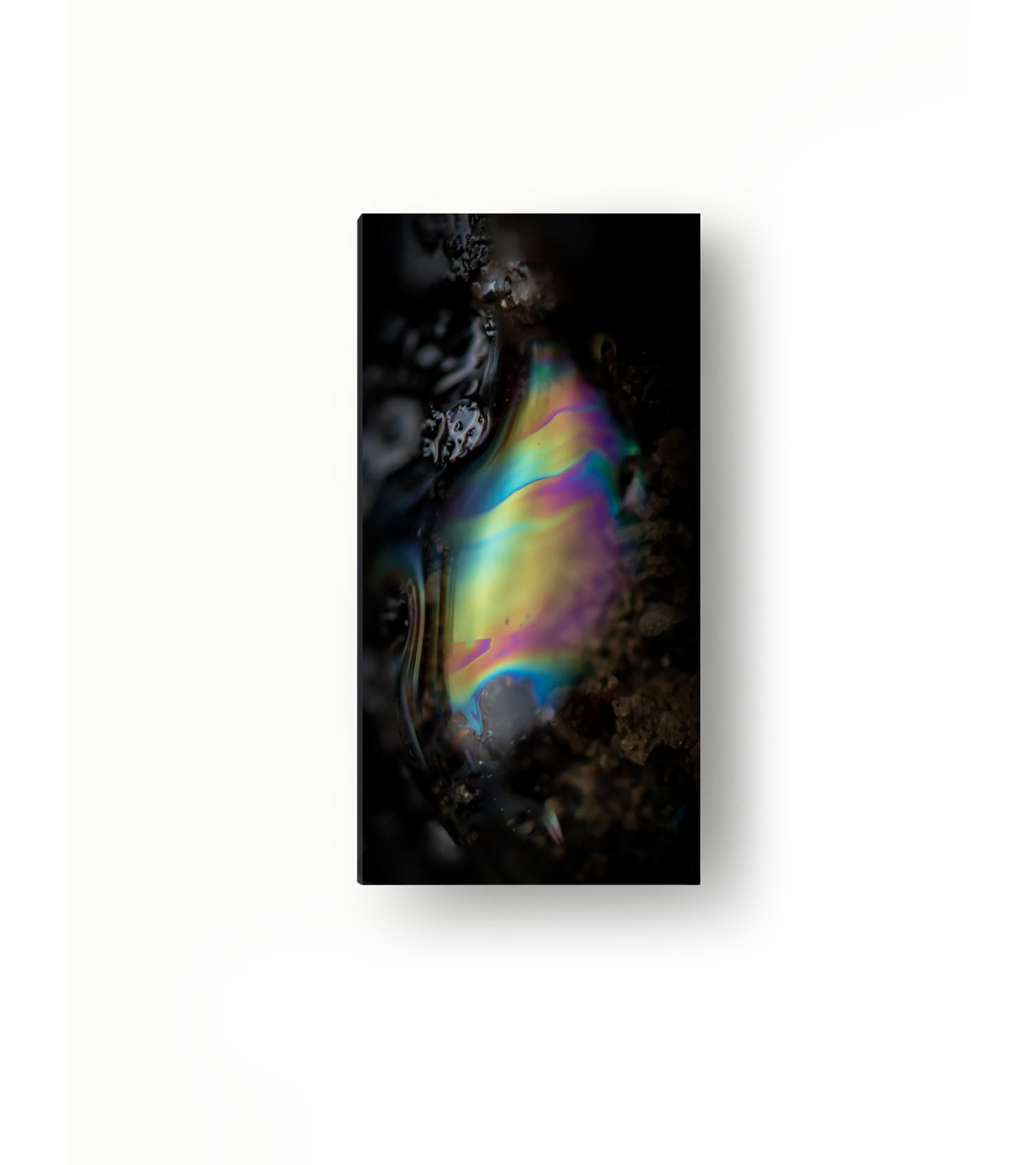 Interference IX, contemporary Mixed Media by artist Lucas Seaward from Edmonton, Alberta Artwork (24inch x 48inch)