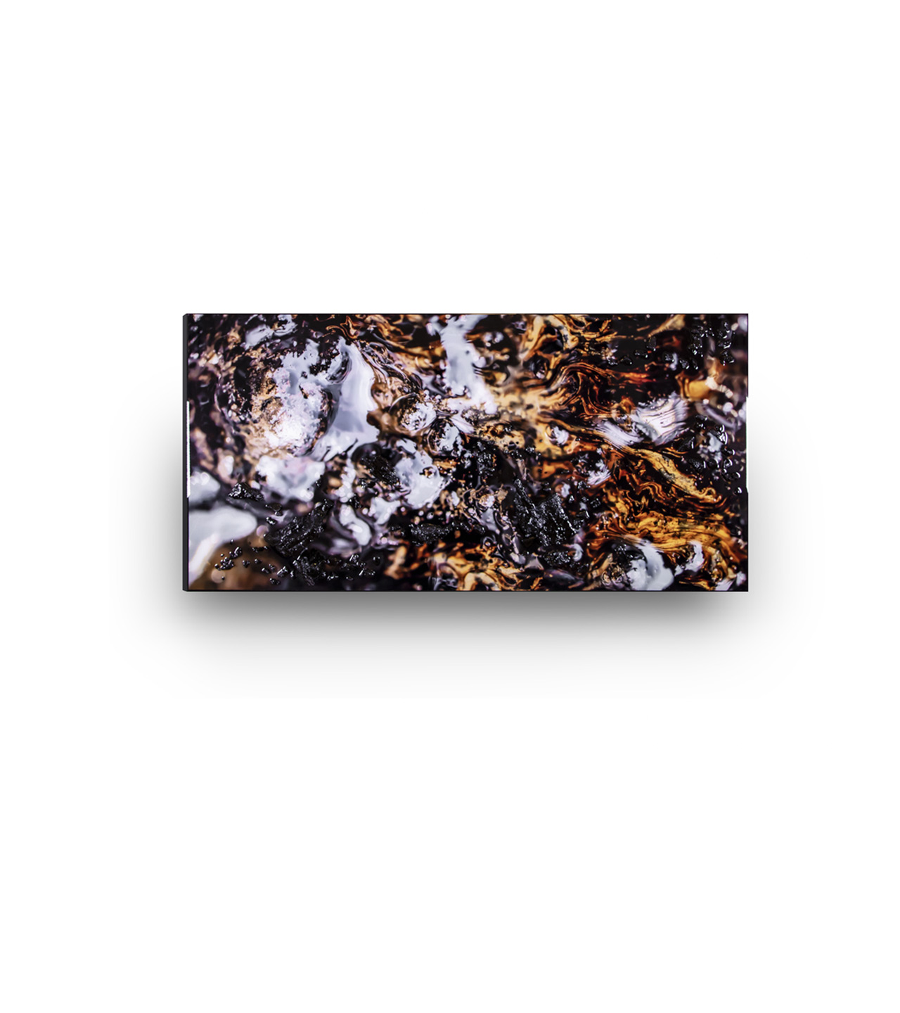 Rubiginous V, contemporary Mixed Media by artist Lucas Seaward from Edmonton, Alberta Artwork (48inch x 24inch)